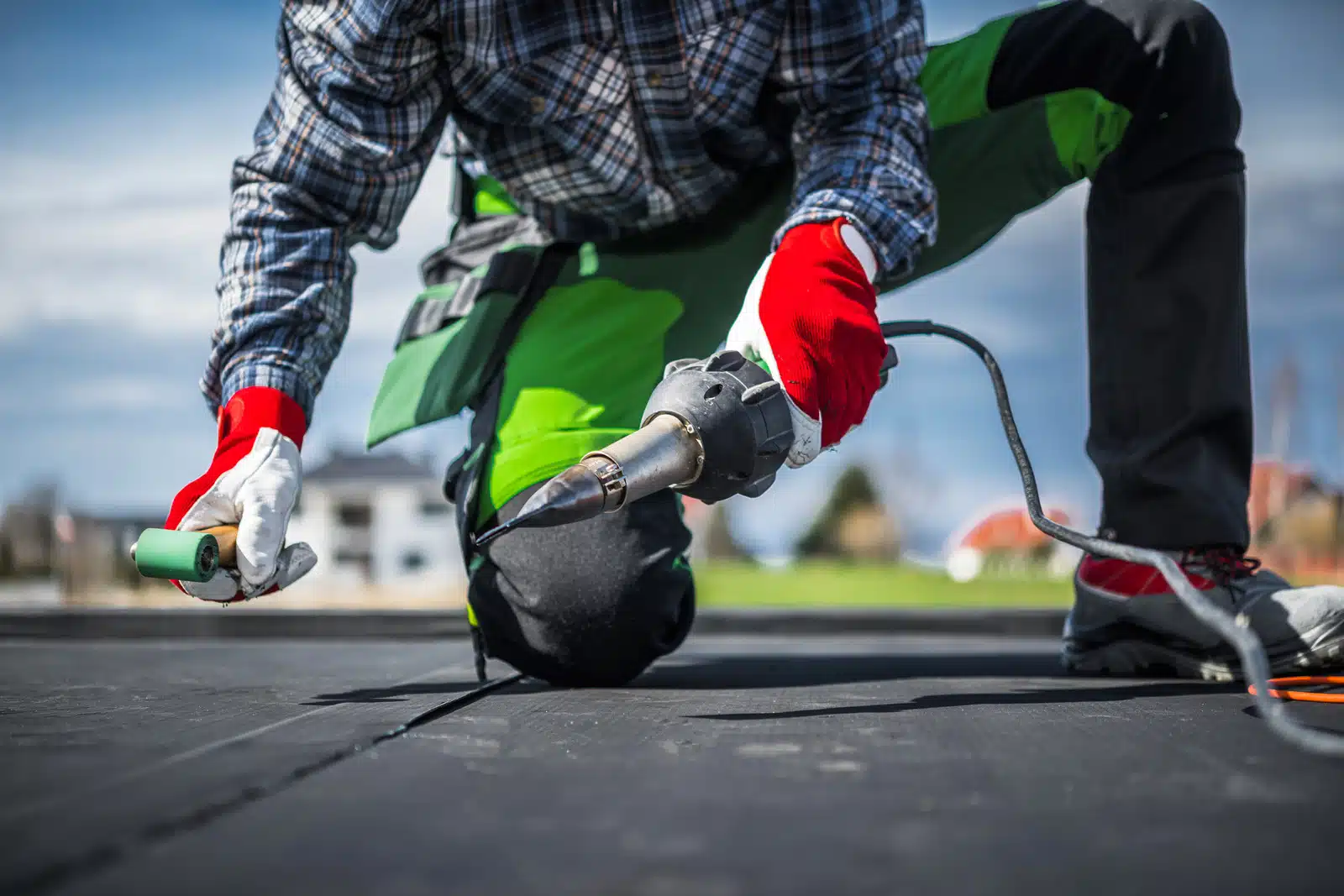 roofing membrane installation